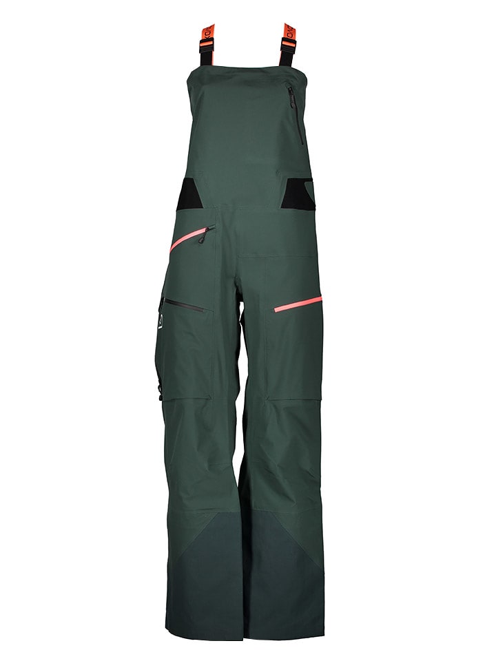 ORTOVOX Spodnie funkcyjne "3L Deep Shell" w kolorze zielonym rozmiar: L