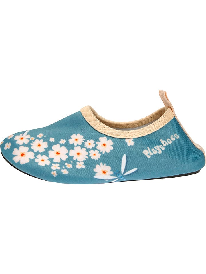 Playshoes Buty w kolorze niebieskim do chodzenia na boso rozmiar: 26/27