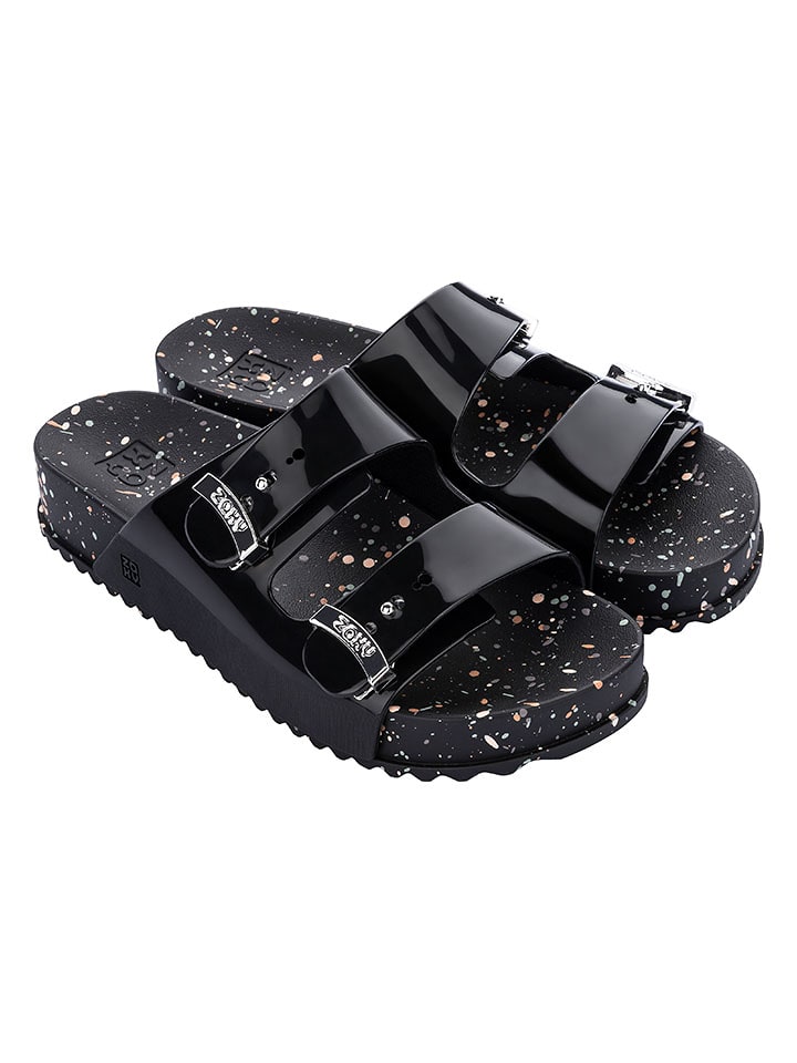 zaxy Klapki "Euforia Partner" w kolorze czarnym rozmiar: 39