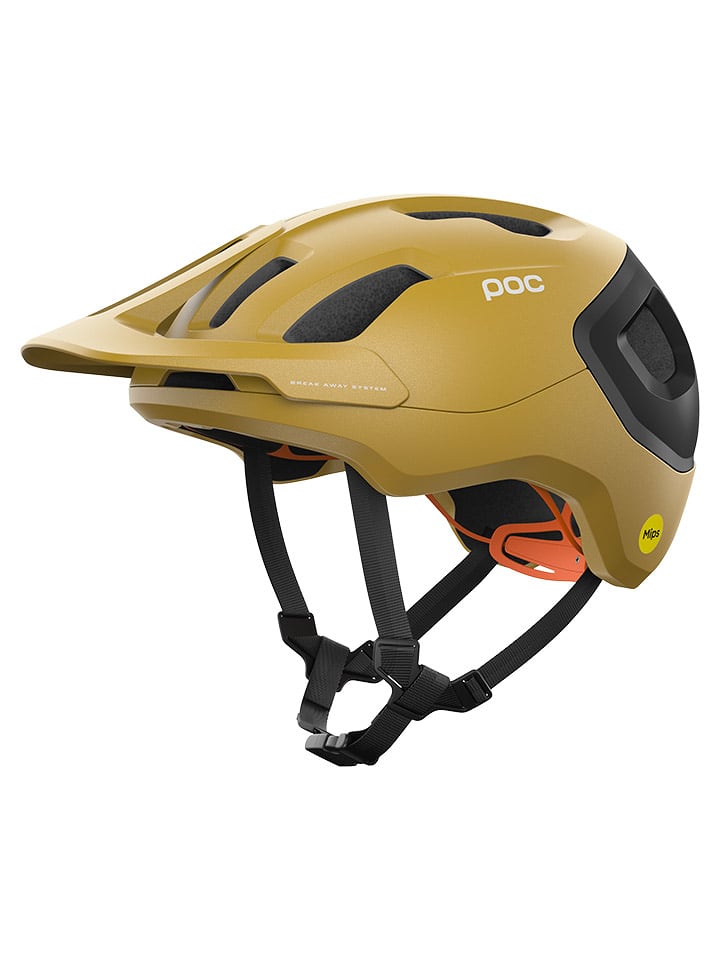 POC Kask rowerowy "Axion Race MIPS" w kolorze khaki rozmiar: 48-52 cm