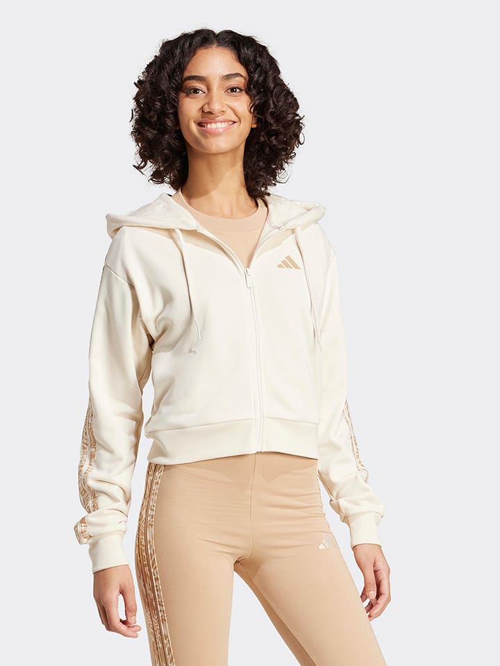 adidas Bluza w kolorze kremowym rozmiar: XL