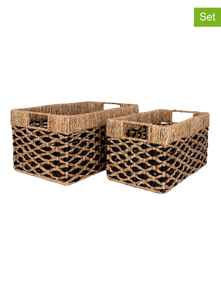 House Nordic Kosze (2 szt.) w kolorze jasnobrązowym rozmiar: onesize