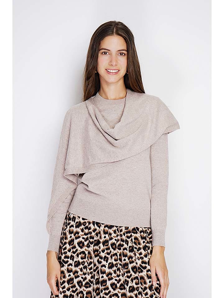 William de Faye Sweter w kolorze beżowym rozmiar: 40