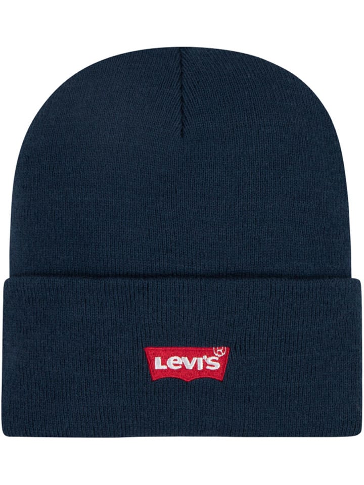 Levi's Kids Czapka beanie w kolorze granatowym rozmiar: onesize