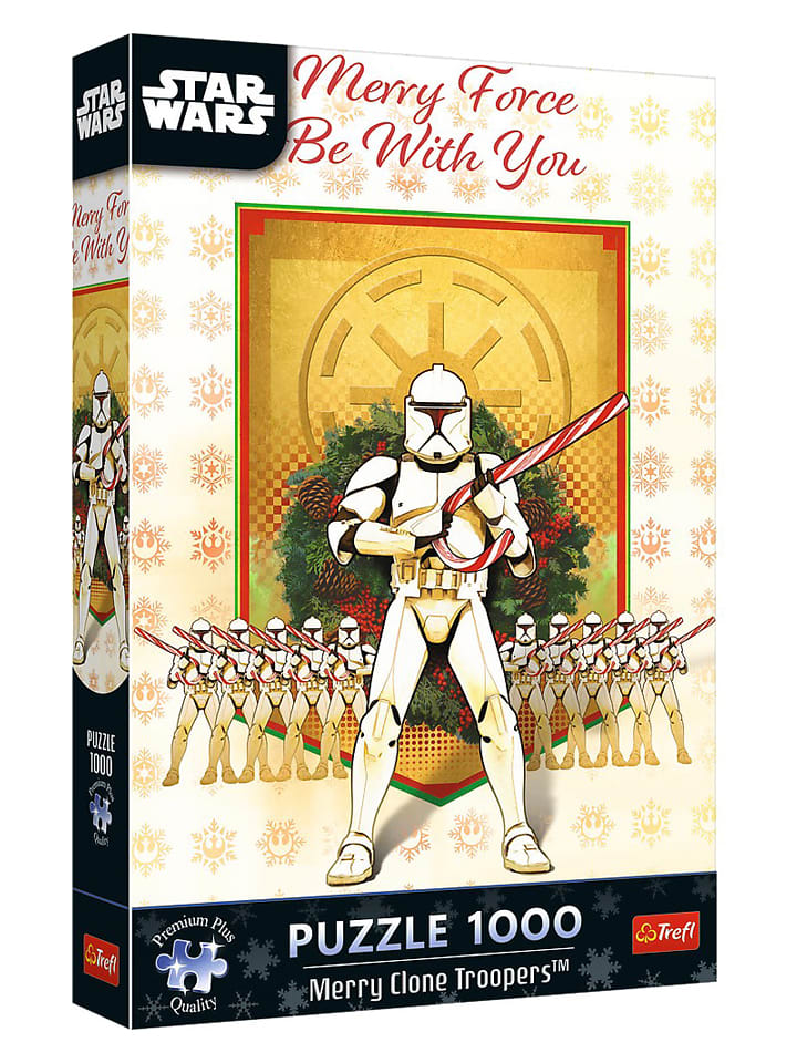 Trefl 1.000-częściowe puzzle "Star Wars - Marry Clone Troopers" - 12+ rozmiar: onesize