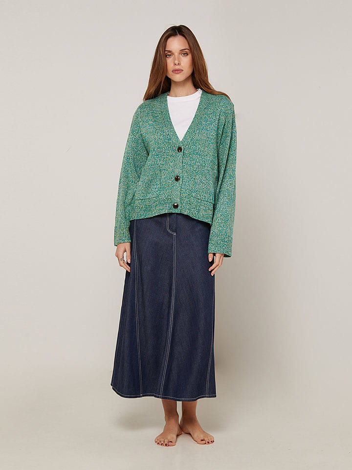 Rodier Kardigan w kolorze zielonym rozmiar: XL