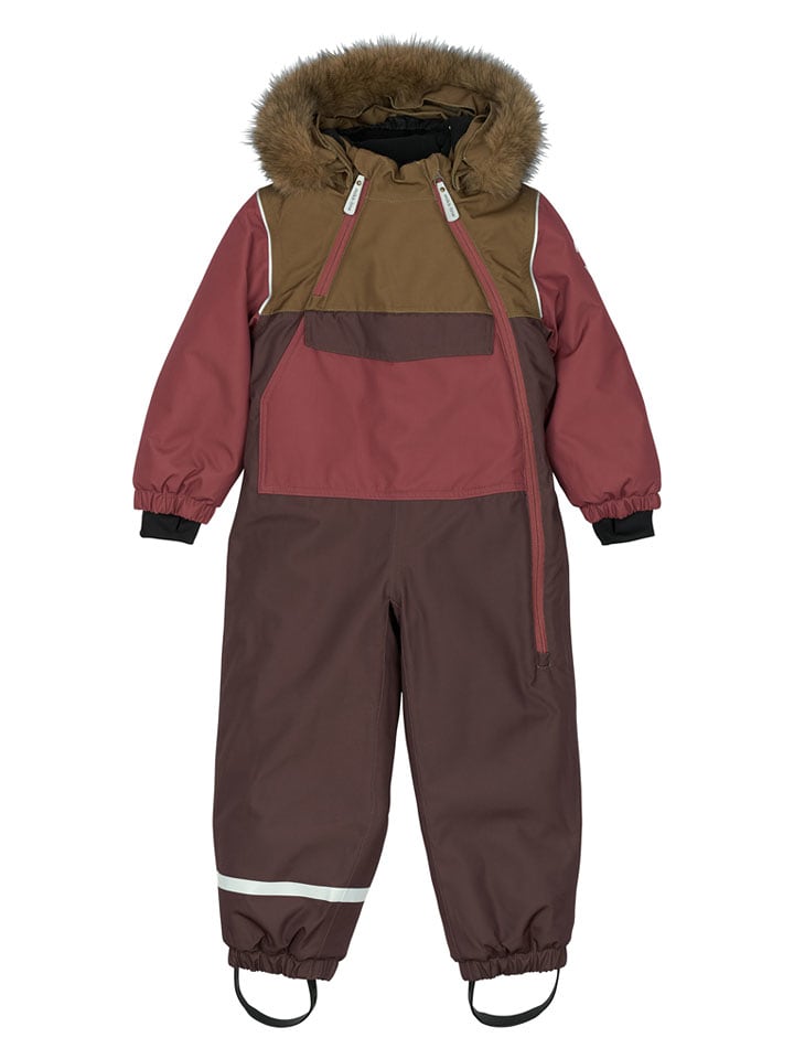 mikk-line Kombinezon zimowy w kolorze fioletowo-oliwkowym rozmiar: 80