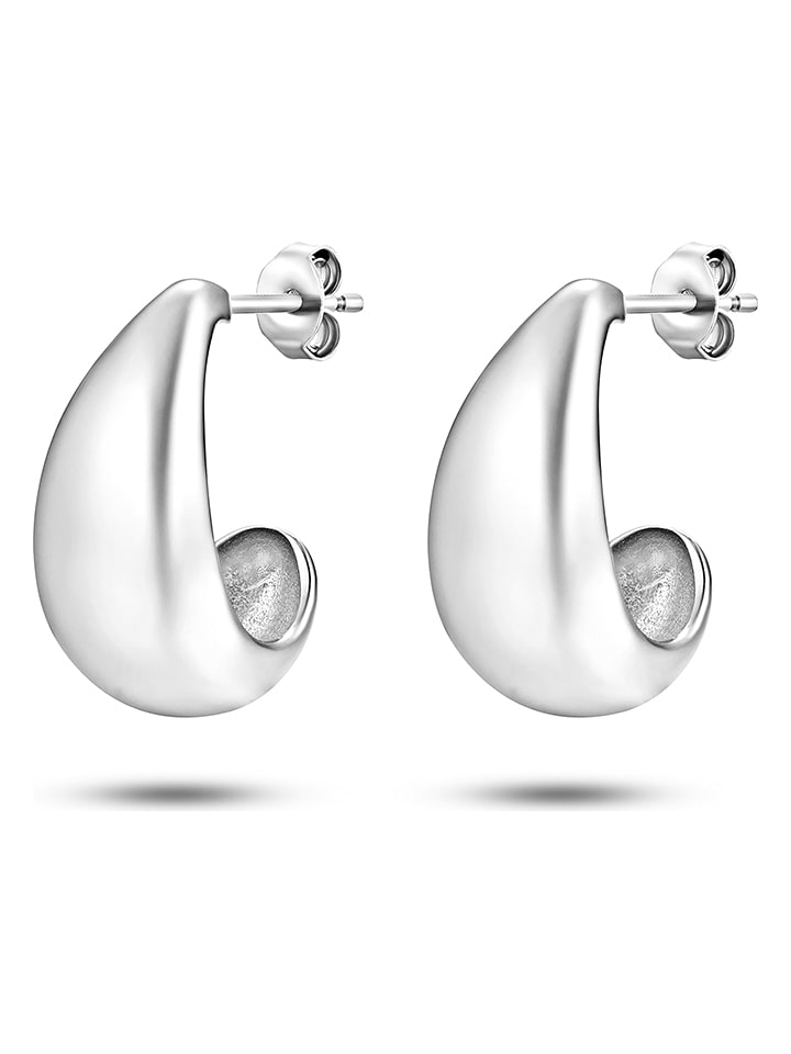 DI GIORGIO Srebrne kolczyki-wkrętki z kamieniami szlachetnymi rozmiar: onesize