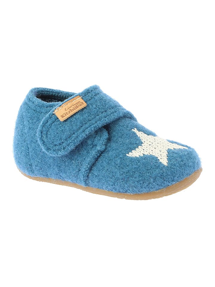 Living Kitzbühel Kapcie w kolorze niebieskim rozmiar: 22