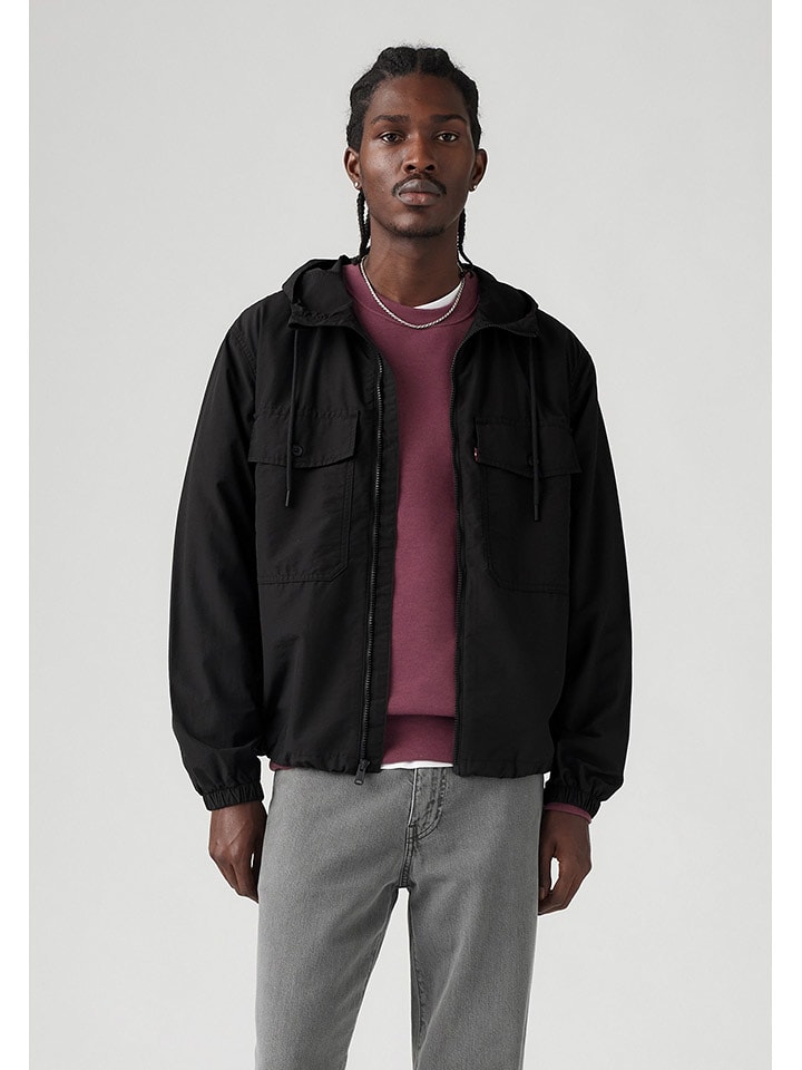 Levi's Kurtka przejściowa w kolorze czarnym rozmiar: XL