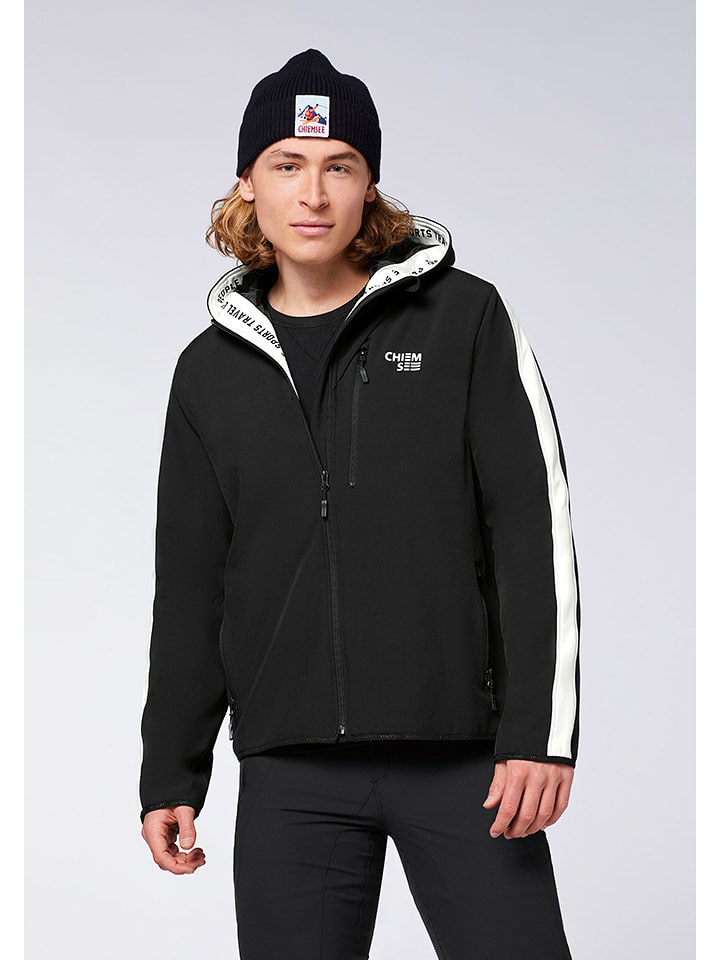 Chiemsee Kurtka funkcyjna "Alan" w kolorze czarnym rozmiar: L