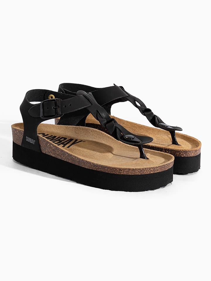 Sunbay Japonki "Arroz" w kolorze czarnym rozmiar: 39