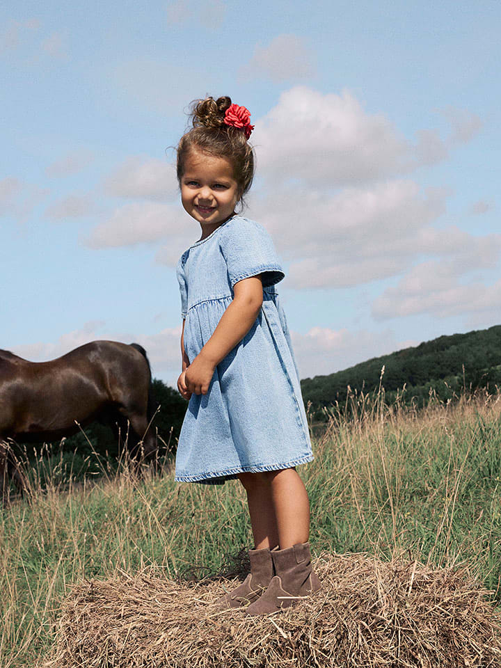 name it Sukienka "Gemma" w kolorze niebieskim rozmiar: 92