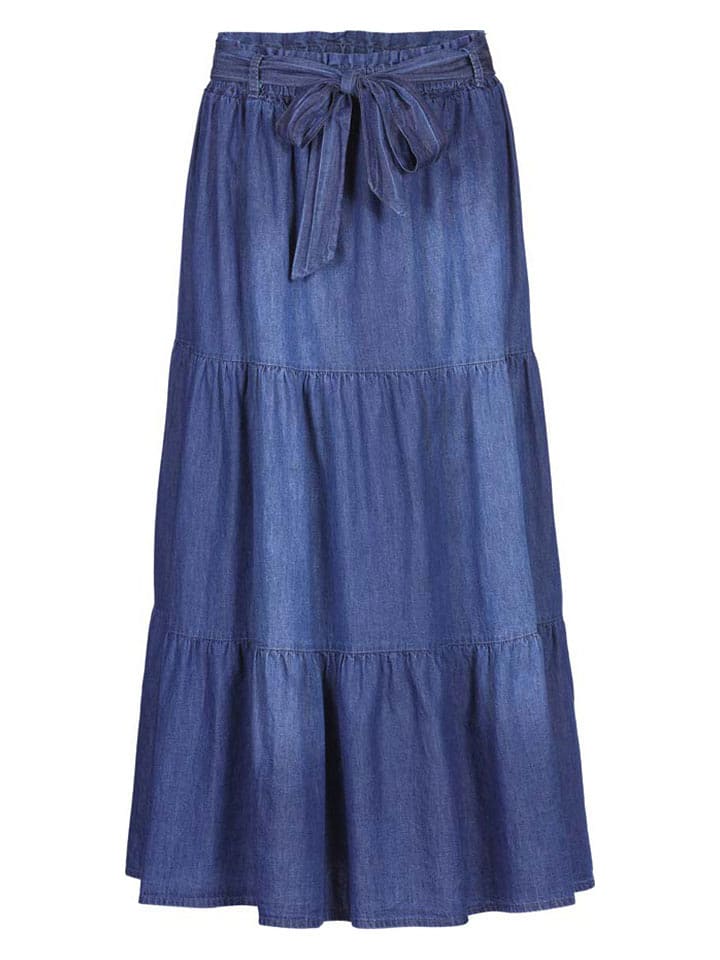 Herrlicher Spódnica w kolorze niebieskim rozmiar: L