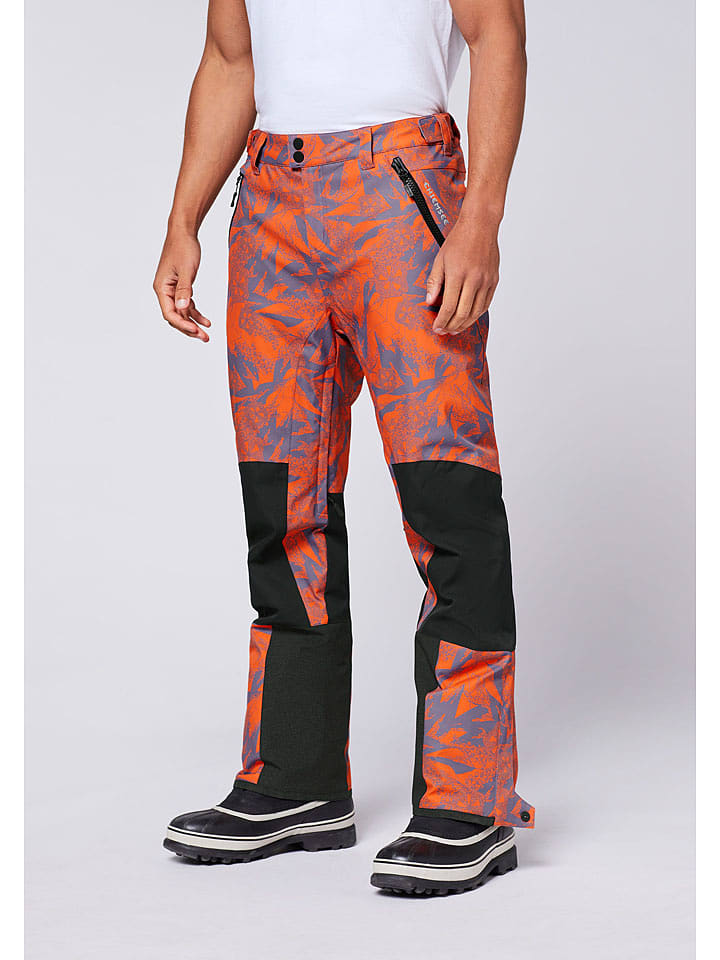 Chiemsee Spodnie narciarskie w kolorze pomarańczowym rozmiar: 50