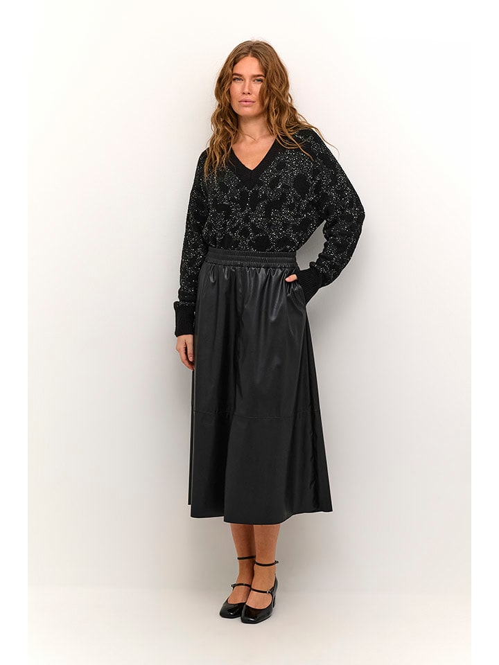 Kaffe Spódnica w kolorze czarnym rozmiar: 42