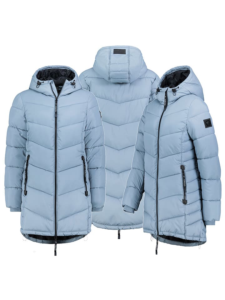 Sublevel Płaszcz pikowany w kolorze błękitnym rozmiar: XL