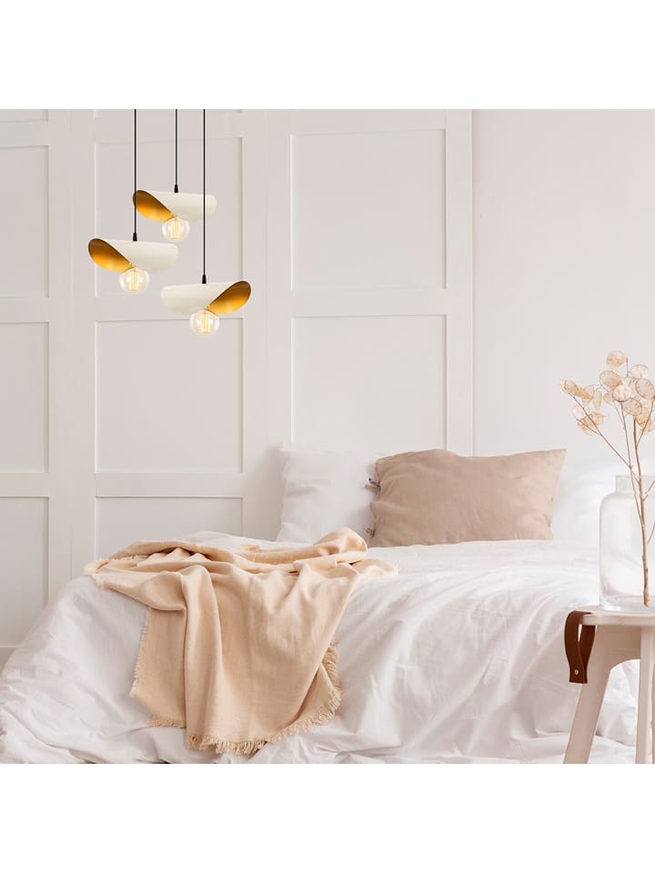 Opviq Lampa wisząca "Sivani" w kolorze kremowym - Ø 45 cm rozmiar: onesize