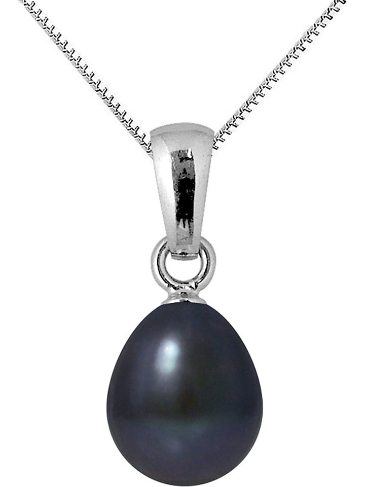 Pearline Srebrny naszyjnik "Bélière" z zawieszką - dł. 42 cm rozmiar: onesize