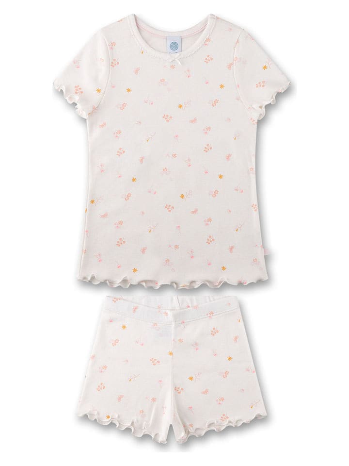 Sanetta Piżama w kolorze kremowym rozmiar: 98