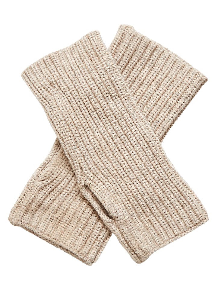 MOSS COPENHAGEN Ocieplacze "Galine Rachelle" w kolorze beżowym rozmiar: onesize