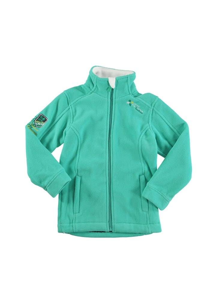 Peak Mountain Kurtka polarowa w kolorze zielonym rozmiar: 152