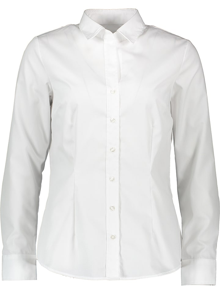 Seidensticker Bluzka w kolorze białym rozmiar: 34