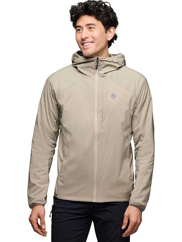 Black Diamond Kurtka softshellowa "Alpine Start" w kolorze beżowym rozmiar: L