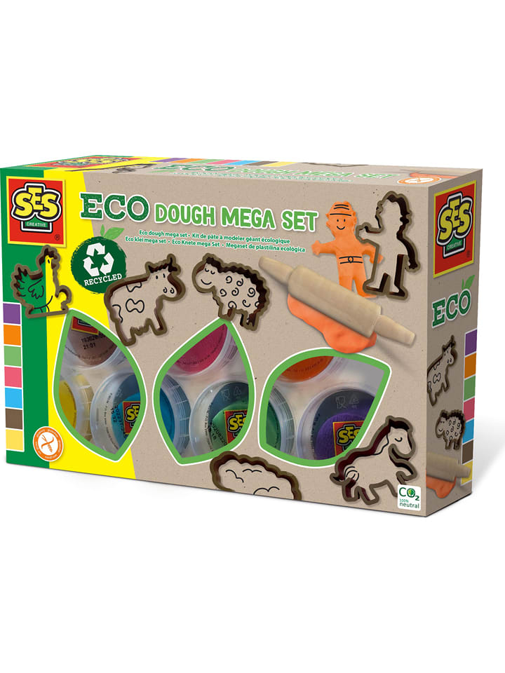 SES Zestaw plasteliny "Eco" - 2+ rozmiar: onesize