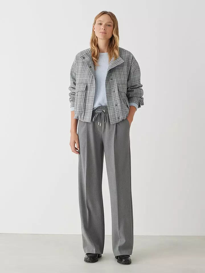 OPUS Kurtka przejściowa "Hemma" w kolorze błękitno-szarym rozmiar: 36