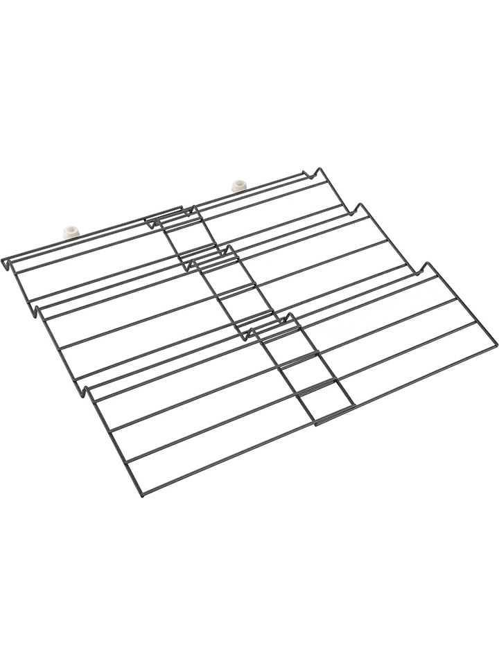 metaltex Regał "X-Pand" w kolorze czarnym na przyprawy - 26 x 3 x 47 cm rozmiar: onesize