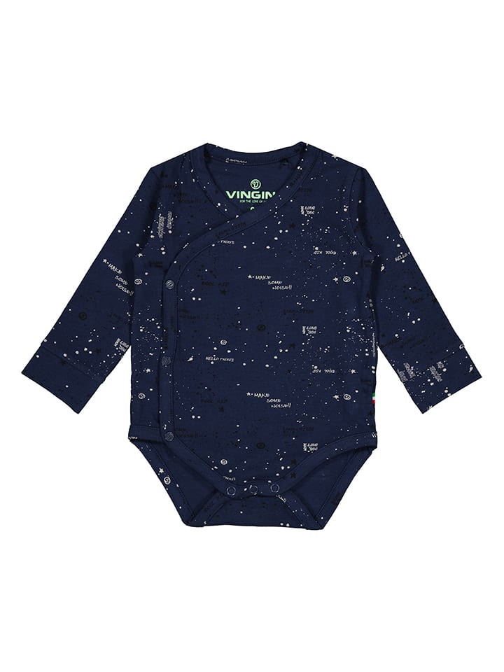 Vingino Body w kolorze granatowym rozmiar: 68