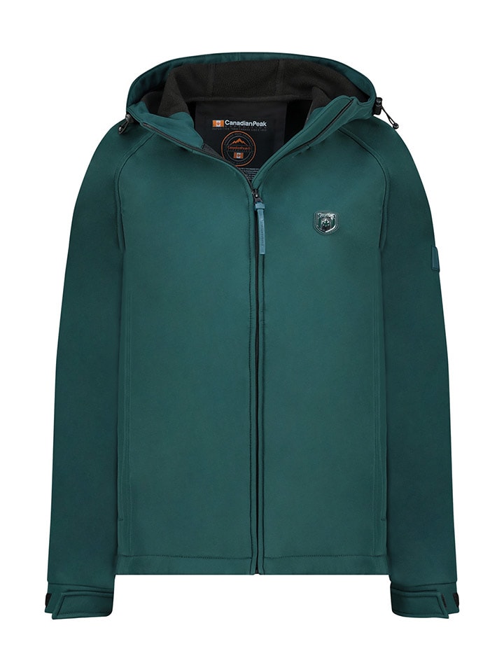 Canadian Peak Kurtka softshellowa "Tamilataleak" w kolorze turkusowym rozmiar: XL