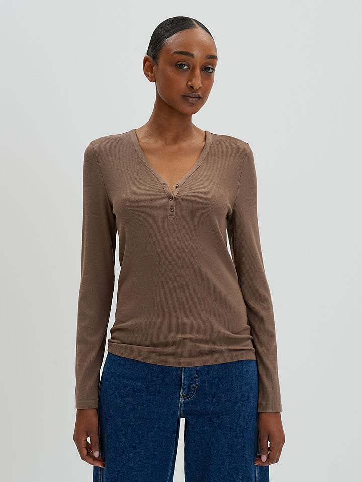 Someday Koszulka w kolorze brązowym rozmiar: 36