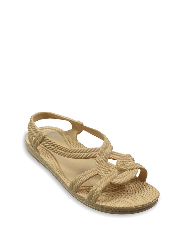 Brasileras Sandały w kolorze beżowym rozmiar: 38