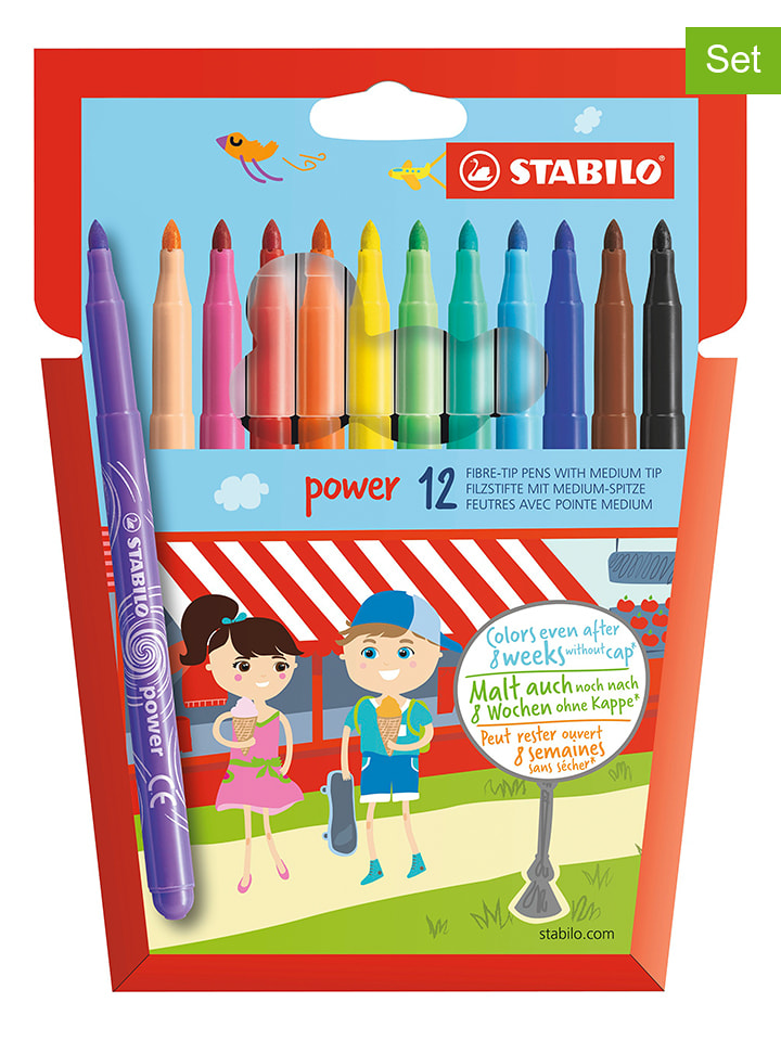 STABILO Mazaki (24 szt.) "STABILO power" rozmiar: onesize