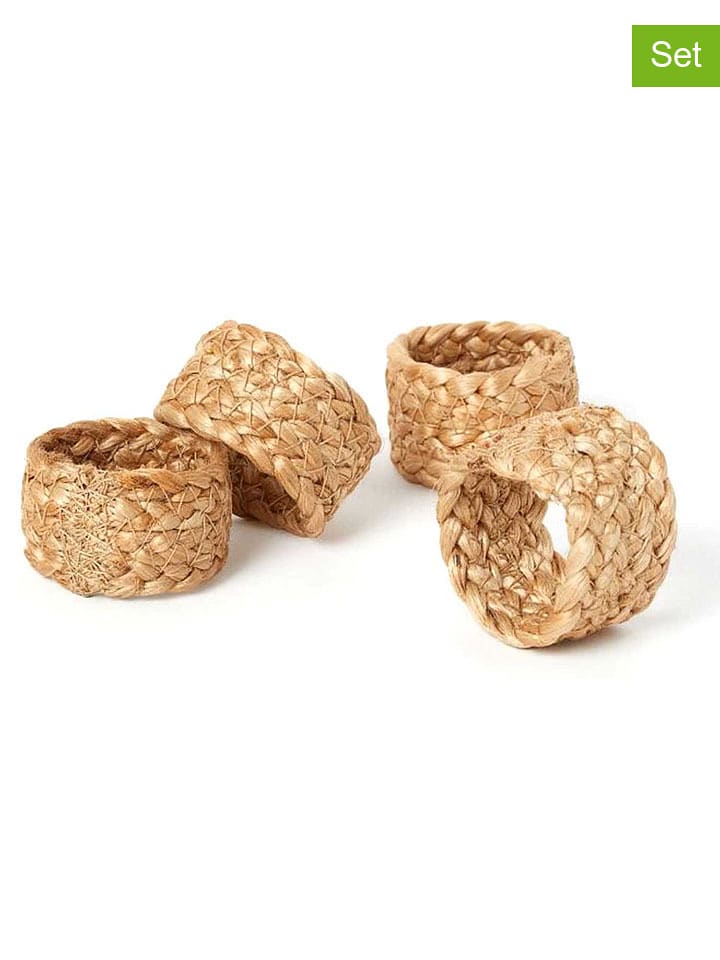 every ware Pierścienie (4 szt.) na serwetki - Ø 4 cm rozmiar: onesize