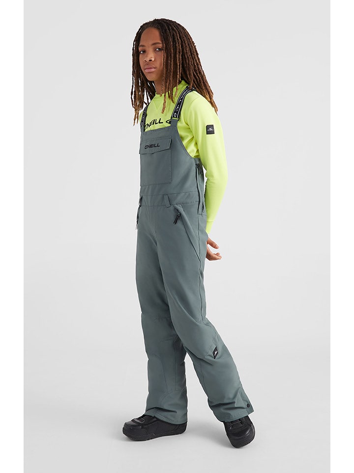 O'Neill Spodnie narciarskie "Bib" w kolorze turkusowym rozmiar: 140