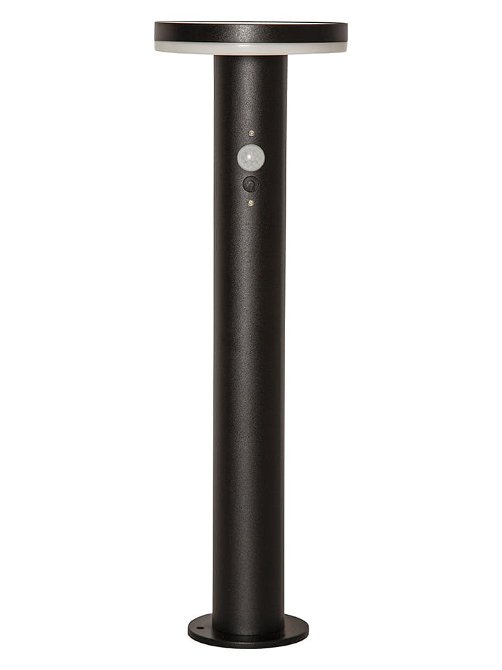 STAR Trading Solarna lampa LED "Valetta" w kolorze czarnym - wys. 50 x Ø 15,5 cm rozmiar: onesize