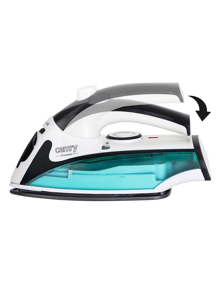 Adler Żelazko turystyczne w kolorze biało-czarno-turkusowym rozmiar: onesize