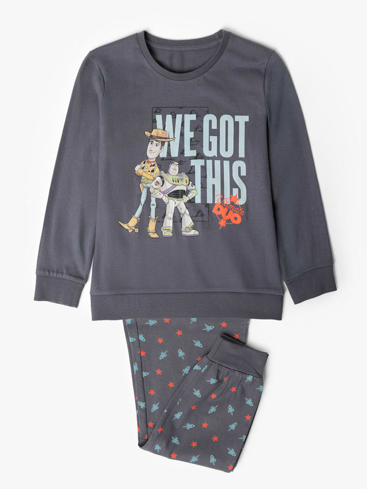 Disney Piżama "Disney" w kolorze antracytowym rozmiar: 104