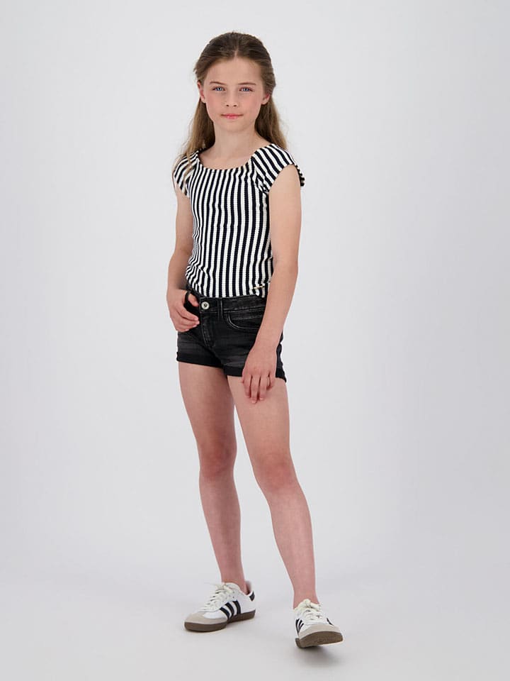 Vingino Koszulka w kolorze czarno-białym rozmiar: 164