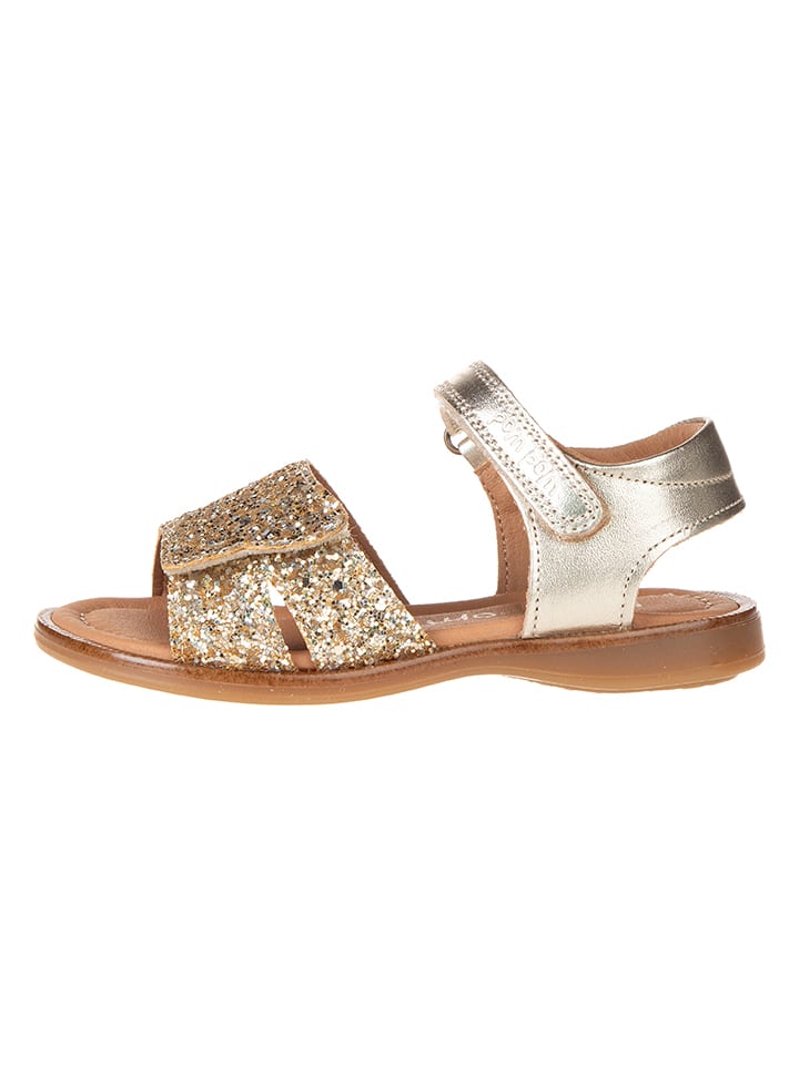 POM POM Sandały w kolorze złotym rozmiar: 27