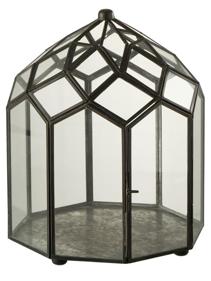 J Line Lampion w kolorze czarnym - 23 x 30 cm rozmiar: onesize