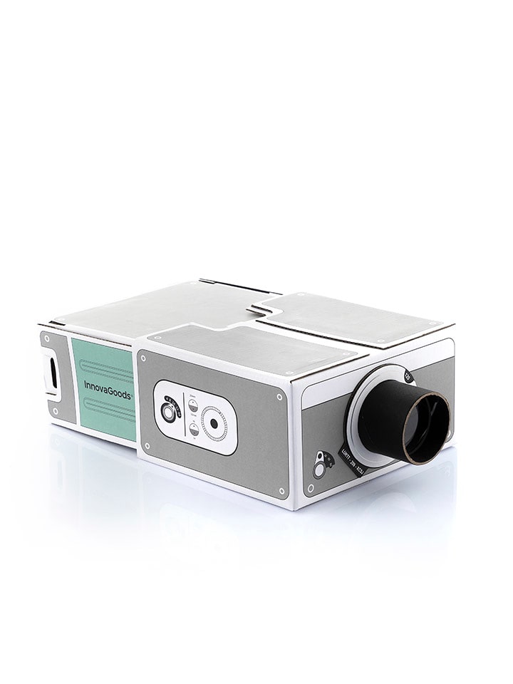 InnovaGoods Projektor w kolorze szaro-białym do smartfona rozmiar: onesize