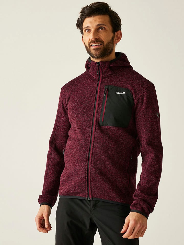 Regatta Kurtka polarowa "Newhill" w kolorze bordowym rozmiar: M