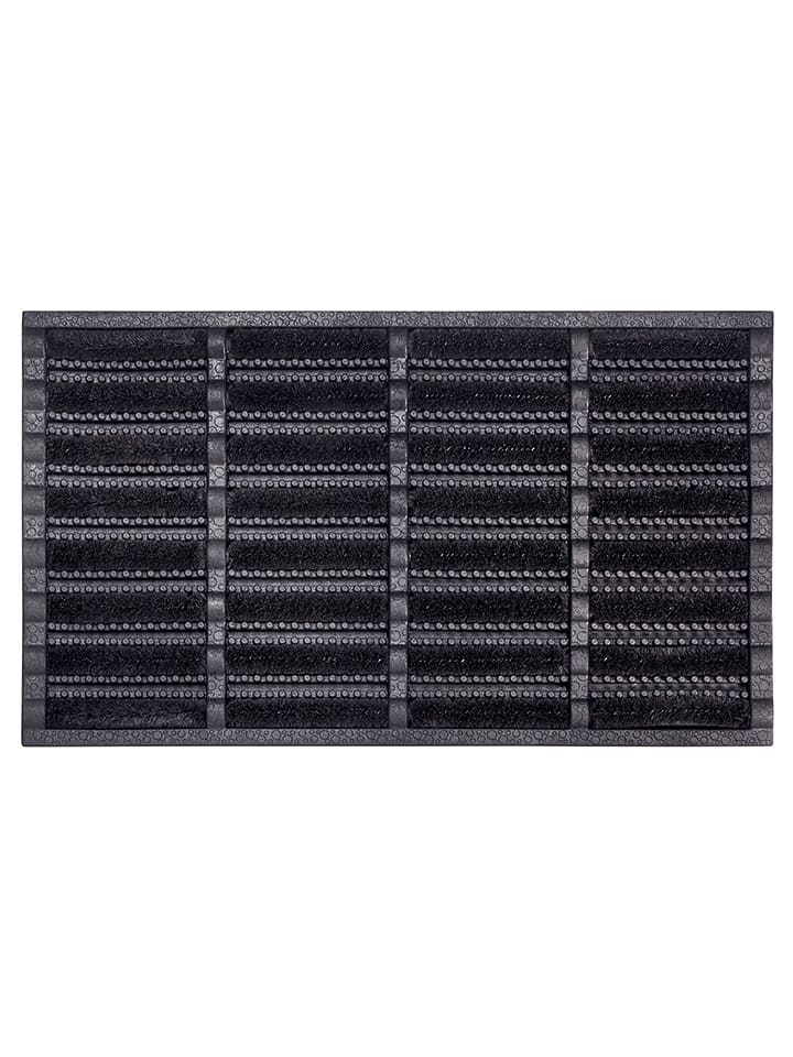 Hanse Home Wycieraczka w kolorze czarnym z włókna kokosowego rozmiar: 40x60 cm