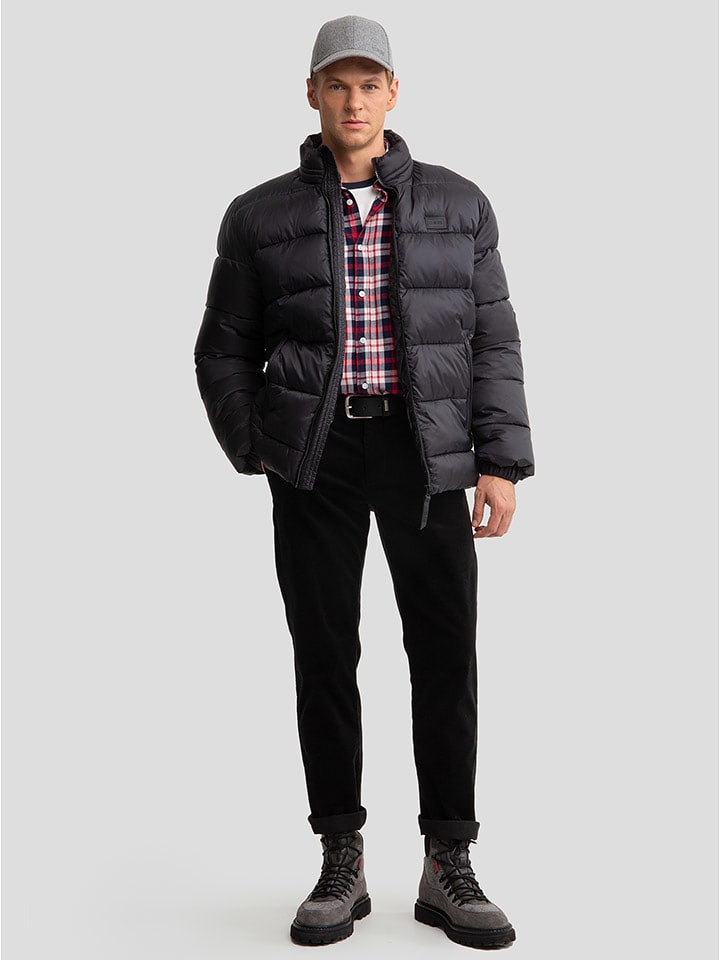 BIG STAR Kurtka pikowana w kolorze czarnym rozmiar: XXL