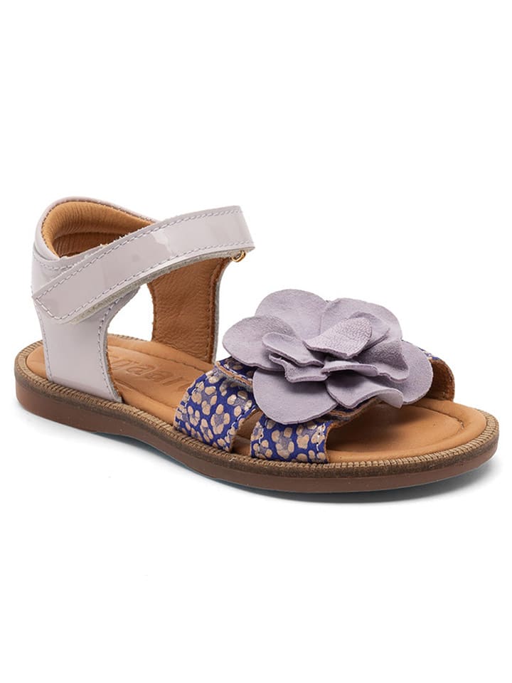 bisgaard Skórzane sandały w kolorze granatowo-fioletowym rozmiar: 25