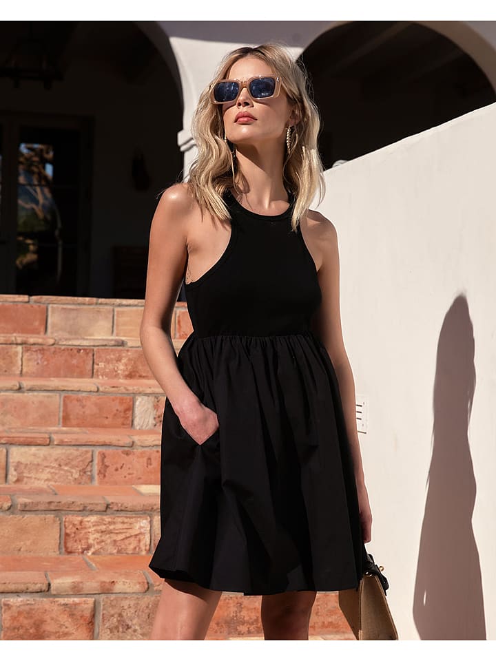 LA Angels Sukienka w kolorze czarnym rozmiar: M